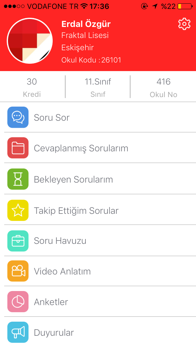 Dijital Etüt Öğrenci